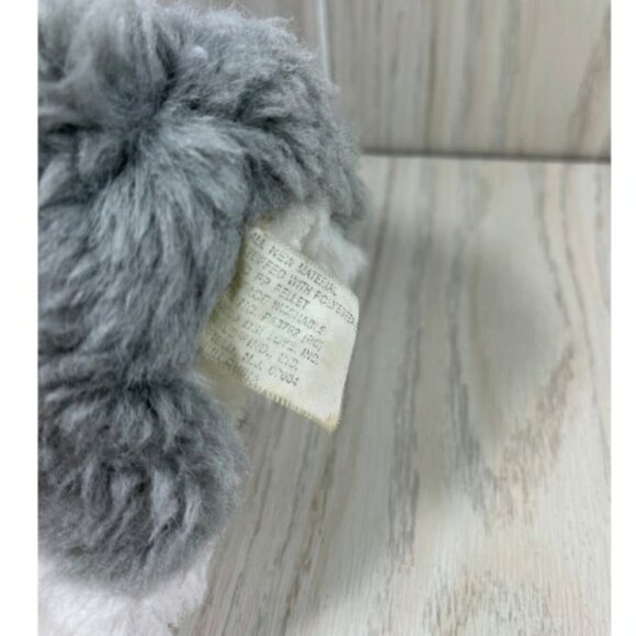 DSI Kitty Kitty Kittens Smokey gray white plush vintage purring stuffed cat 2000 - Picture 4 of 5